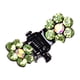 thumbnail image 1 of Qarigey 12 unids/set niña bonita flor encantadora pinzas para el cabello con diamantes de imitación Clips accesorios para el cabello para Accesorio para el cabello verde, 1 of 5