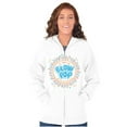 thumbnail image 3 of Vintage Candy logo Spread Kindness Unisex Plus Size Zip Hoodie Brisco Brands 5X, 3 of 5