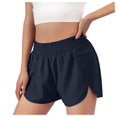 thumbnail image 1 of PENGXIANG Short d'Entraînement Sportif pour Femmes Pantalon de Course à Taille Élastique, 1 of 3