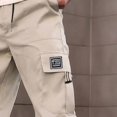 thumbnail image 6 of Rexolia Mens Cargo Pants Breathable Multi Pocket Work Pants Elastic Waist Straight Leg Casual Outdoor Utility Daily Complexion M, 6 of 6