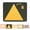 1pc - Trilateral, variant on Triangle Puzzle, Solving The Wooden Block Puzzle Challenge, Wooden Irregular Shape Jigsaw, Vanished Square, Disappearing Triangle Design, Triangulator Wood Brain Teaser Jigsaw Game