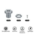 thumbnail image 3 of Metal 17mm Wheel Hex Hubs Nuts Drive Adapters Titanium with Pins for RC Car Upgrade Replacement Parts 4Pcs, 3 of 6