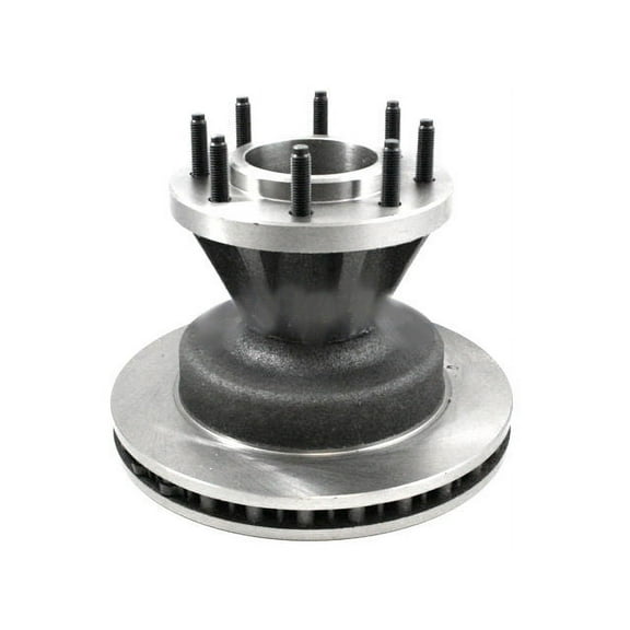 Front Brake Rotor and Hub Assembly - Compatible with 1999 - 2002 Ford F-350 Super Duty RWD 2000 2001