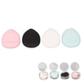 thumbnail image 4 of 20 esponjas de maquillaje triangulares de tamaño mini para dedo, 4 colores, para contornear, 4 of 14