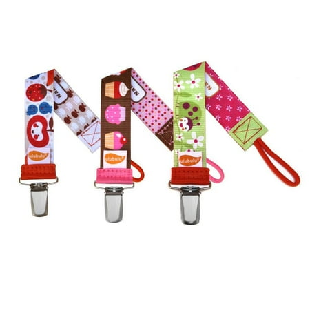 Personalized Pacifier Clip - OMG Cupcakes