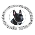 thumbnail image 3 of . Collar Sparkldog Con Cadena Cubana Para Perros De 13 Mm, 3 of 7