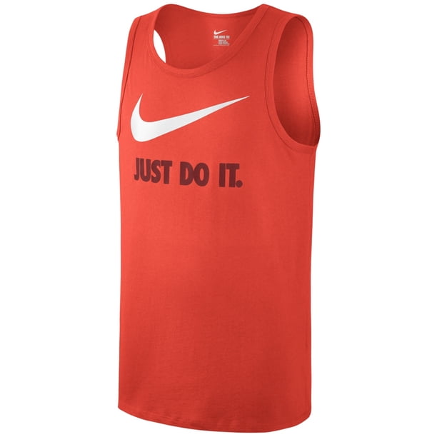 Camiseta de tirantes Nike Just Do It para hombre Roja Grande