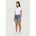 thumbnail image 2 of Women's WAX Fixed Cuff Stretch Denim Shorts, 2 of 4