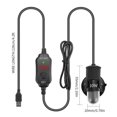 thumbnail image 3 of Tige de Chauffage Mini Aquarium USB Chauffe-Aquarium Submersible Thermostat Réglable, 3 of 7