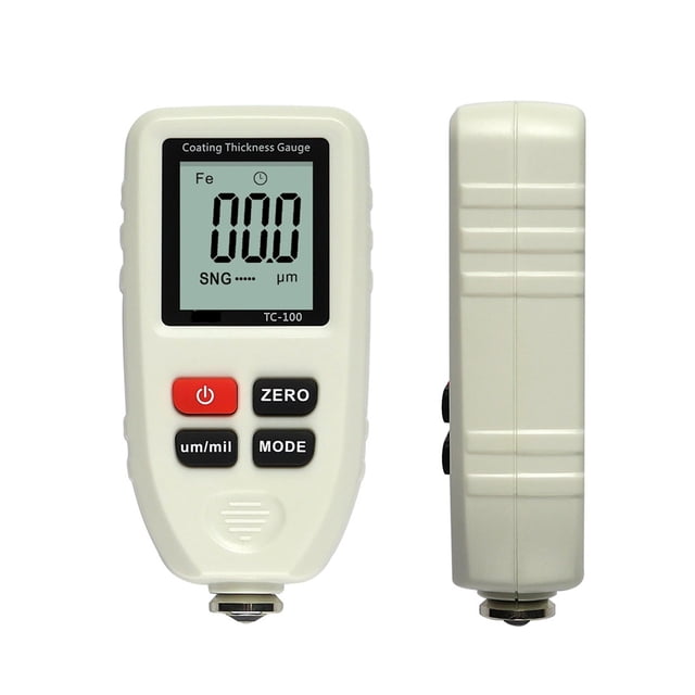 TC100 Automobile Thickness Gauge Car Paint Tester Thickness Coating Meter Ultra-precise 0.1micron/0-1300 ,Long Lasting