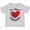 AC-Heather Grey, variant on Inktastic I'm Mimi's Valentine Boys or Girls Toddler T-Shirt