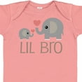 thumbnail image 4 of Inktastic Lil Bro Matching Elephant Boys Baby Bodysuit, 4 of 5
