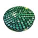 thumbnail image 1 of Balery Green Disco Lights Fundas de asiento para taburete de bar redondo de tela de terciopelo ajustables que protegen de arañazos y manchas para sillas de 14 a 17 pulgadas.-12 inch, 1 of 7