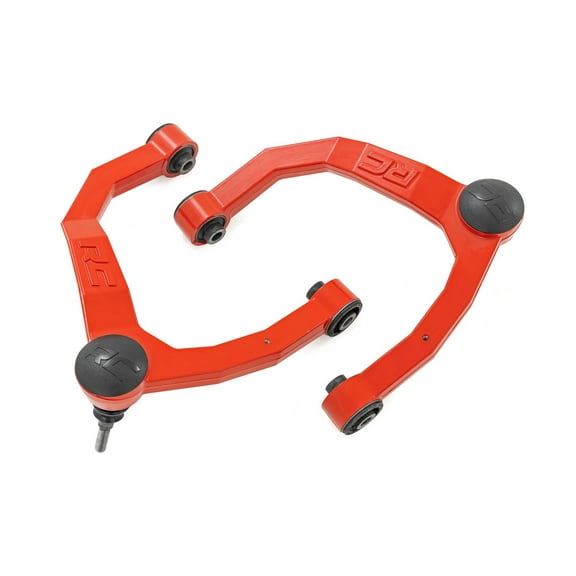 Rough Country Red Forged Upper Control Arms for 2019-2026 GM 1500 - 10018RED