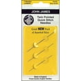 thumbnail image 2 of John James Twin Pointed Quick Stitch Tapestry Hand Needles-Size 22/26 3/Pkg, 2 of 2