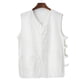 thumbnail image 1 of pstuiky Camisetas sin mangas para hombre, Camiseta sin mangas informal con cuello en V, lisa, cómoda y a la moda para hombre Chaleco de hombre m, 1 of 3