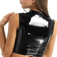 thumbnail image 3 of Clearance Sale 2025 Intimates Women's Clearance Sleeveless Round Neck Stretch Short Vest, 3 of 5