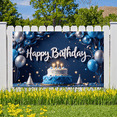 thumbnail image 4 of Yatrandify Decorative Design Happy Birthday Banner Balloon Decoration Birthday Party Cake Decoration Celebration Banner for Kids Party Indoor Decoration Photo Shoot, 4 of 7