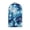 Blue and White Fluid Art Pattern, variant on HELLHERO Dragonflie Floral Mixer Cover for Kitchen Home AntiSlip