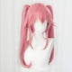 thumbnail image 2 of Peluca Wiggy Mermaid SL Anime rosa con coletas para mujer, 2 of 5