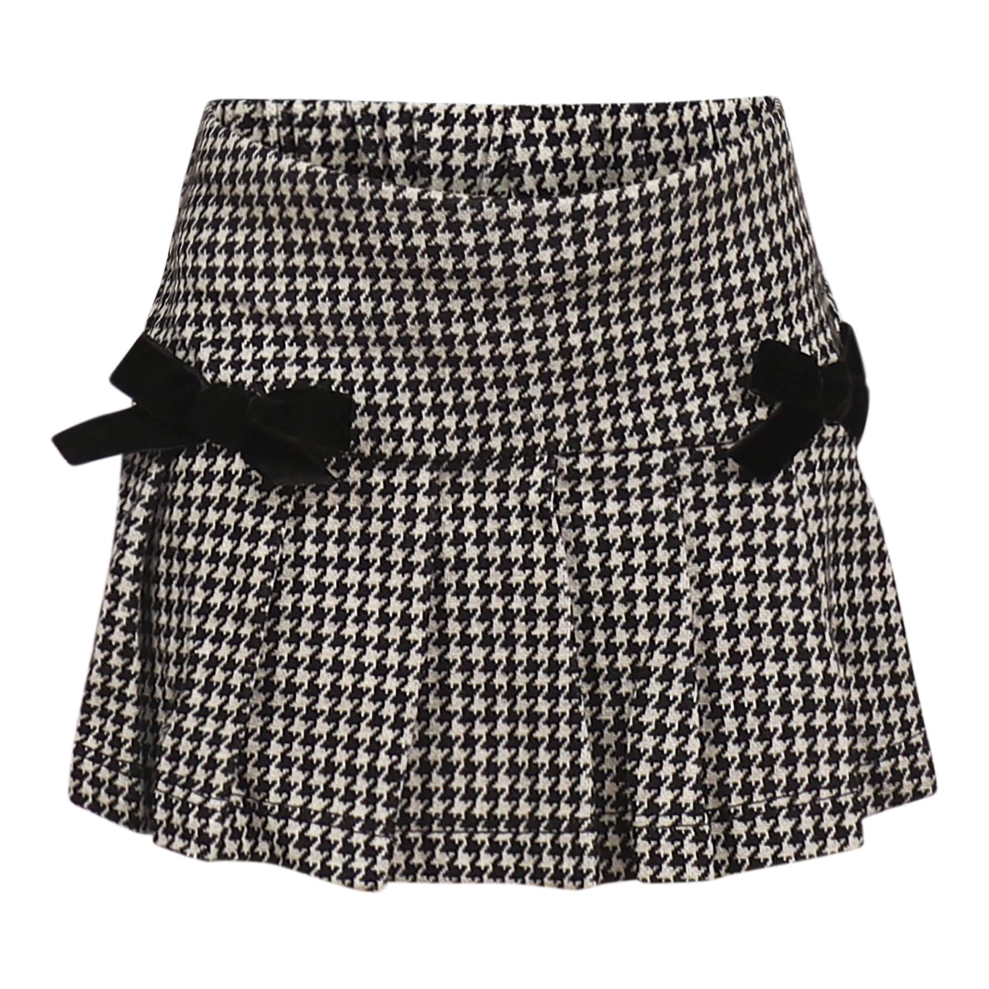 Disney Clothes Minnie Mouse Baby Girls 2-Piece Skirt Set – Long Sleeve Top & Plaid Skirt Outfit Set (12M–24M)