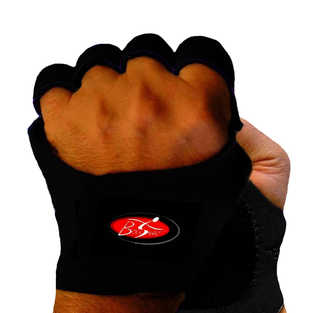 Weightlifting Gloves Gripper Padded