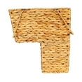 thumbnail image 6 of Household Essentials Wicker Stair Basket with Handles, Handwoven Water Hyacinth, Sits on Two Stairs, Lightweight, Eco-Friendly, 6 of 9
