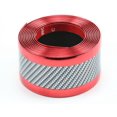thumbnail image 1 of Pegatina protectora para umbral de puerta de coche, color rojo, fibra de carbono, 5 cm, 1 of 5