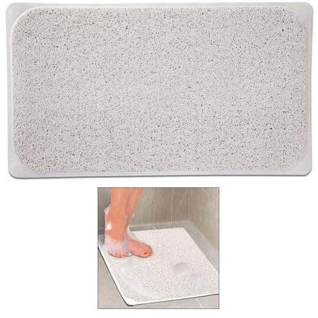 1 Shower Rug Non Slip Fast Drying Woven Bath Tub Mat 29 X 17