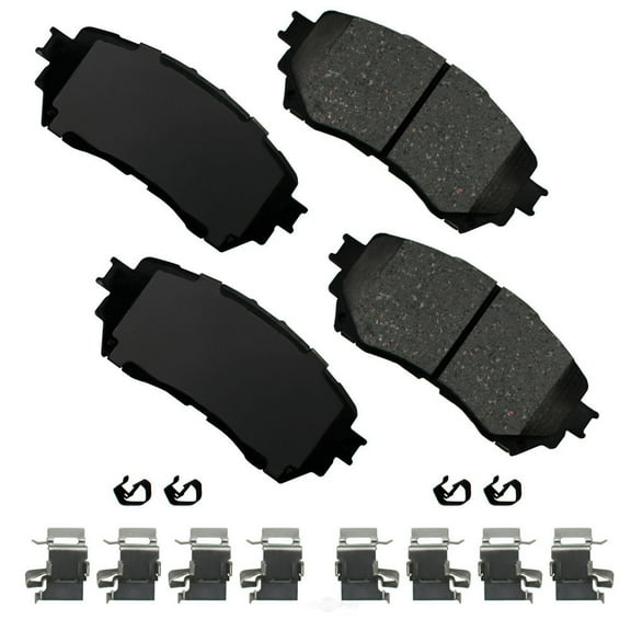 Akebono ProACT ACT1711 Ultra-Premium Ceramic Disc Brake Pads