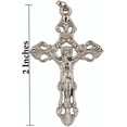 thumbnail image 2 of Rose Scented Carved Rose Petal Rosary, 18 Inch, 2 of 4
