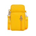 thumbnail image 1 of Factory Direct Crossbody Mobile Phone Bag Vertical Fabric Mini Small Bag Wrist Arm Mobile Phone Bag Three-Layer Coin Wallet, 1 of 7