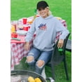 thumbnail image 2 of God Bless America Hoodie Women - Women Hoodie, 3XL, 2 of 4
