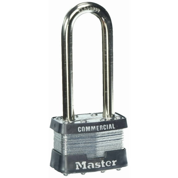 Master Lock #1LJ Long Shackle Padlock - LONG SHACKLE PADLOCK KEYED ALIKE