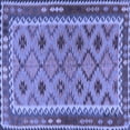 thumbnail image 1 of Ahgly Company Indoor Square Southwestern Blue Country Area Rugs, 8' Square, 1 of 4