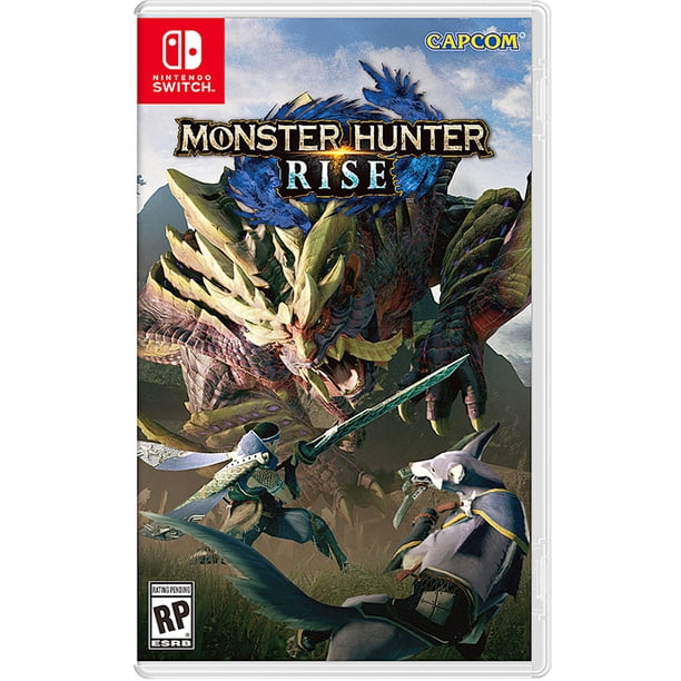 Nintendo Switch Lite Turquoise with Monster Hunter: Rise and