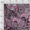 thumbnail image 2 of oneOone Viscose Jersey Pink Fabric Abstracts Fabric For Sewing Printed Craft Fabric By The Yard 60 Inch Wide, 2 of 5