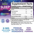 thumbnail image 5 of Sleep Gummies Supplement 6mg - Sugar Free Melatonin Gummy for Adults, Natural Zero Sugar Sleeping Gummy for Adults, Kids, Orange Flavored, Vegan, Extra Strength Sleep Vitamin Support - 60 Gummies, 5 of 9