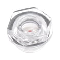 thumbnail image 1 of Unique Bargains M18x1.5mm Male Threaded Organic Glass Air Compressor Oil Level Gauge Sight Glass, 1 of 5