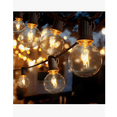 thumbnail image 1 of Luces Exterior, 15metros 25+2 Focos Vidrio, 1 of 4