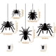 thumbnail image 2 of Decoraciones de Halloween, calcomanía de pared extra grande de araña aterradora, decoración de ventanas, suministros para fiestas, 3 hojas JAMW Sencillez, 2 of 5