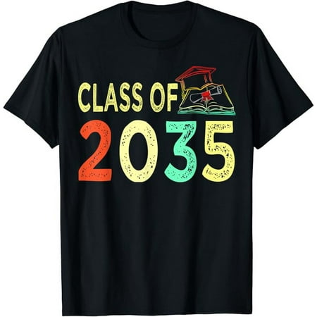

Class Of 2035 Grow With Me Kindergarten First Day Of School T-Shirt