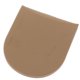 thumbnail image 5 of 1 par de almohadillas antideslizantes para suelas de zapatos con pegamento de goma granulada para reparación de calzado. Caqui, 5 of 7