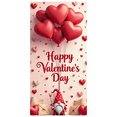 thumbnail image 3 of Valentines Day Backdrop Romantic Hearts Festive Banner for Wedding Event Party Celebration Photography Props Background Decor, 3 of 4