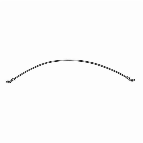 2 Terminals Lanyard, 6 in, 3/64 in Pin Dia., Stainless Steel, Nylon Coated, 5 PK