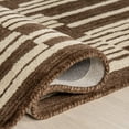 thumbnail image 5 of Rugs USA Tara Striped Wool Area Rug, 5' x 8', Tara Brown, 5 of 8