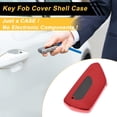 thumbnail image 3 of Funda de llave de coche de TPU roja para VW Golf 8 2020 en adelante - Funda de control remoto de 3 botones, 3 of 6