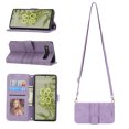 thumbnail image 1 of Mantto Crossbody Wallet Case for Google Pixel 6A 6.1 inch,Premium PU Leather Shockproof Flip Stand Magnetic Closure Folio Card Slots Phone Case with Shoulder Strap,Lightpurple, 1 of 9
