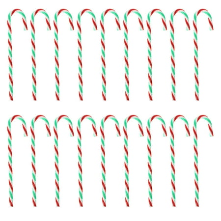 

HOMEMAXS 50pcs Candy Cane Hanging Ornaments Christmas Party Pendant Holiday Decoration