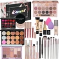 thumbnail image 1 of Kit de maquillaje KAVCENT Set de maquillaje con paleta de sombras de ojos para mujer, 1 of 7